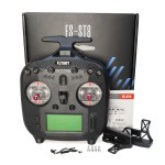 FS-ST8 FLYSKY 2.4G 10CH RGB assistente Radio FS-SR8 per auto aereo RC Drone in plastica